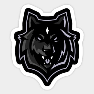 Wolf - Wolf Head Sticker